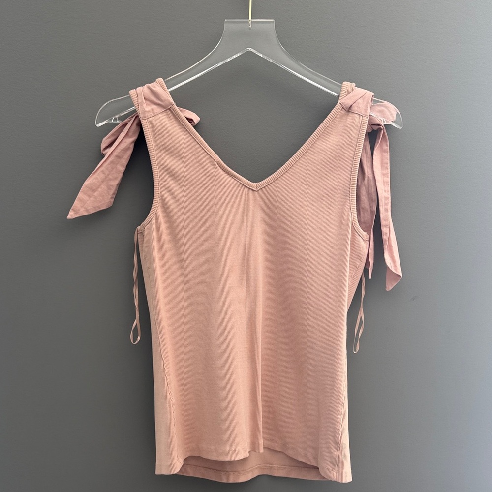 Anthropologie The Rafaela Bow-Tie Tank by Maeve Top - Picture 4 of 4